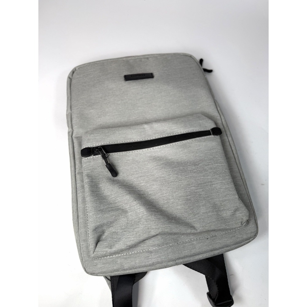 Cartinoe Gray Laptop Backpack 15" Padded Computer Bag Minimalist Travel